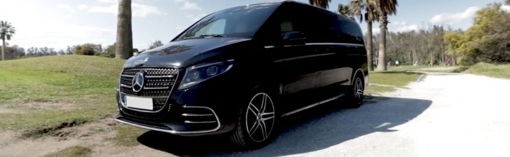 Mercedes V-Class for group transfers